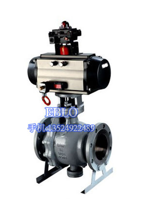 上海依博羅ANSI美標(biāo)氣動(dòng)固定式球閥