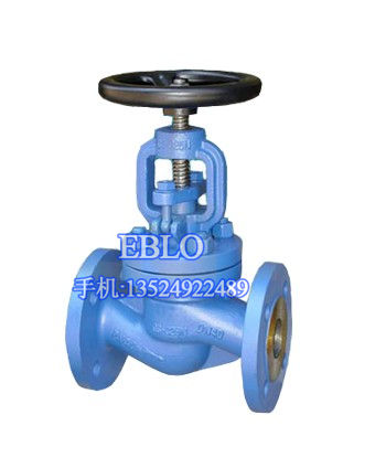 上海依博羅碳鋼波紋管蒸汽截止閥