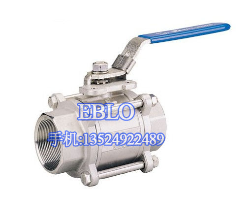 上海依博羅三片式絲口型球閥