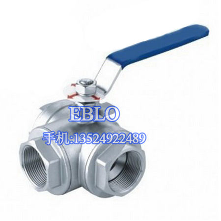 上海依博羅T型三通內(nèi)螺紋球閥