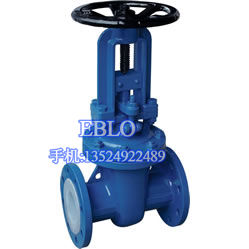 上海依博羅Z41F46 型 PN16、PN25 氟塑料襯里楔式閘閥