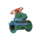 上海依博羅G45J-6直流式襯膠隔膜閥