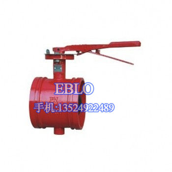 D81X手柄溝槽蝶閥