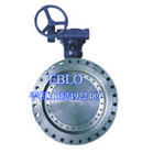 上海依博羅三偏心硬密封法蘭蝶閥