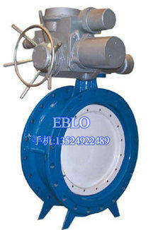 上海依博羅電動法蘭軟密封蝶閥