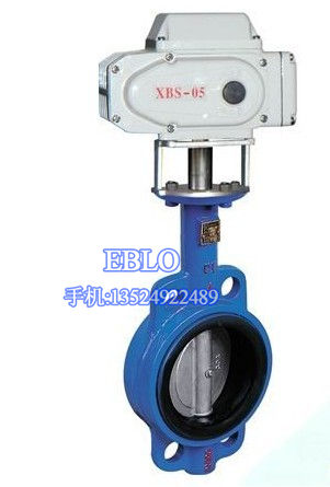 上海依博羅電動對夾蝶閥