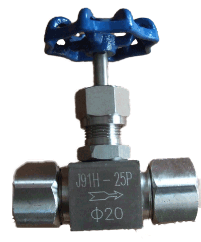 上海依博羅J91H卡套截止閥