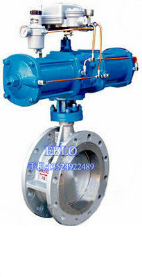 上海依博羅氣動活塞調(diào)節(jié)蝶閥