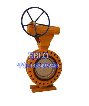 上海依博羅三偏心多層次金屬硬密封蝶閥