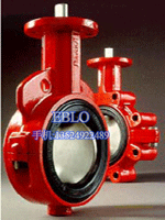 美國bray博雷S30/S31襯膠中線對夾式蝶閥