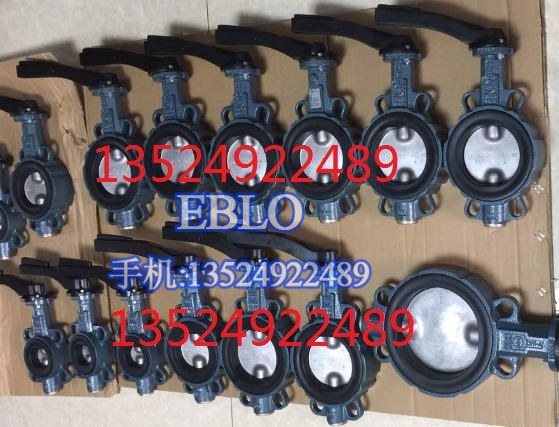 現(xiàn)貨供應德國EBRO對夾蝶閥 手動蝶閥